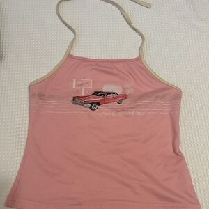 Pink Cadillac Halter Top
